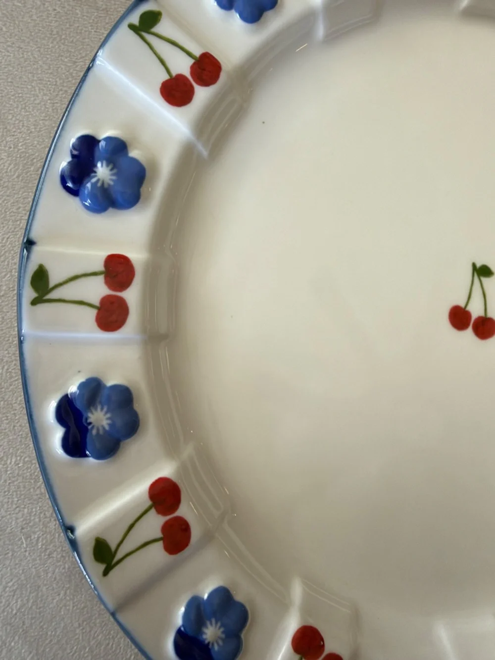 Anthro cherry dessert platw